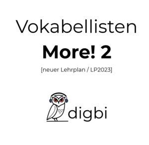 Vokabellisten | More! 2