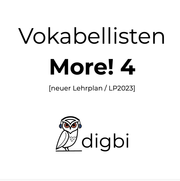 Vokabellisten | More! 4